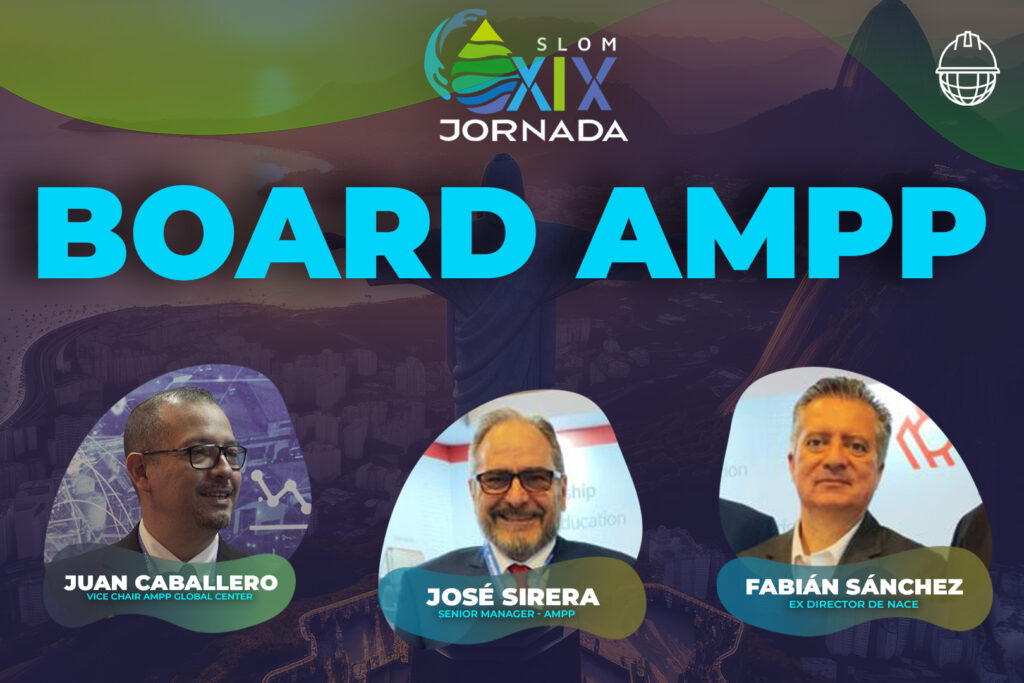 AMPP board, present at SLOM 2023, presenting LATINCORR 2023