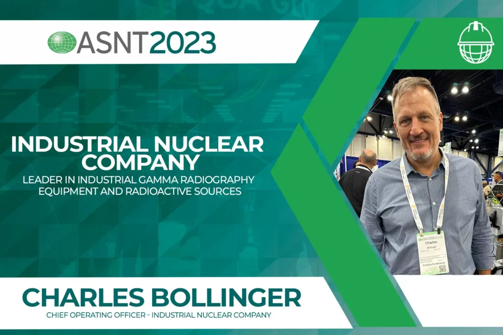 Charles Bollinger, Chief Operating Officer - 3E, Industrial Nuclear Company