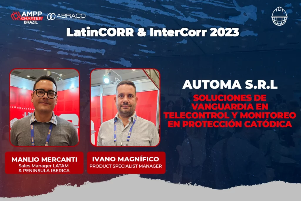 Manlio Mercani and Ivano Magnifico, Automa S.R.L. Representatives.