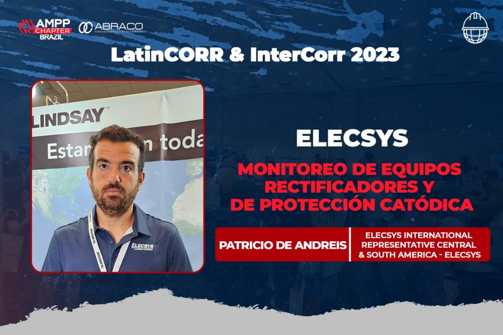 Patricio De Andreis, Elecsys' international representative for Central and South America.