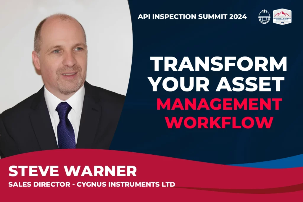 Steve Warner de Cygnus Instruments LTD en la Cumbre API 2024