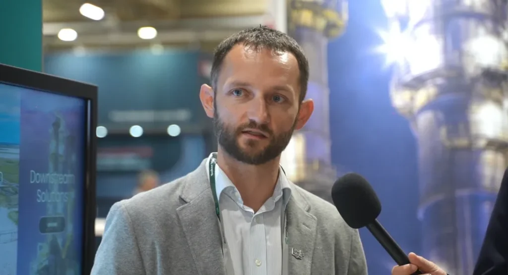 Geoffrey Checkan speaking of corrosion management
