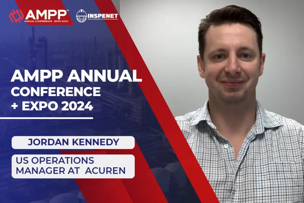 Jordan Kennedy from Acuren at AMPP 2024