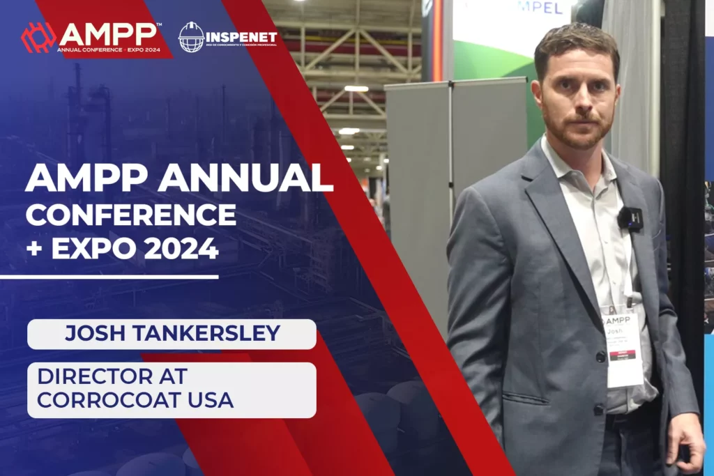 Josh Tankersley from Corrocoat at AMPP 2024