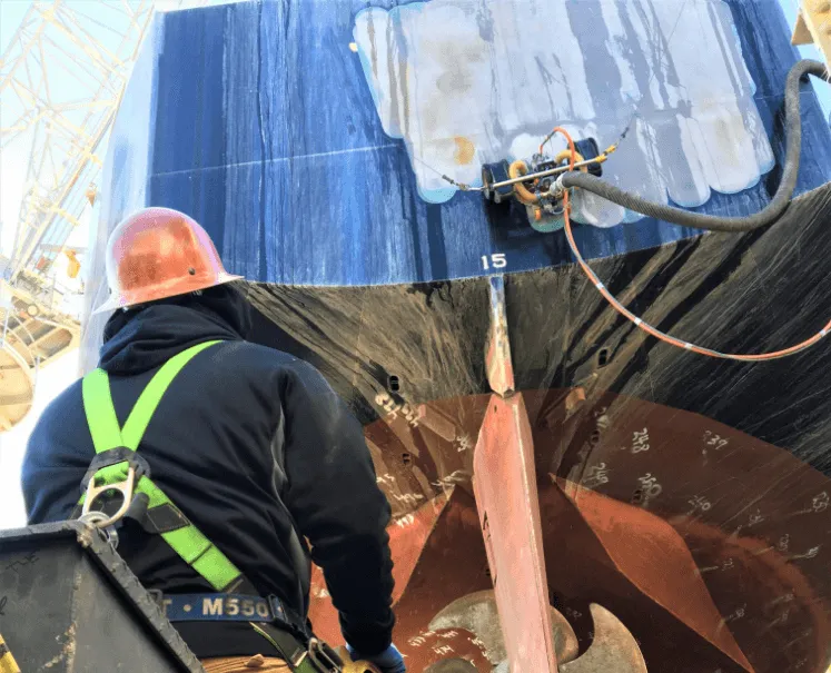 Coating removal by Jeatstream.