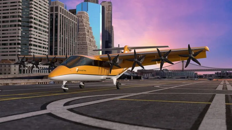Avión híbrido-eléctrico EL9 Ultra Short