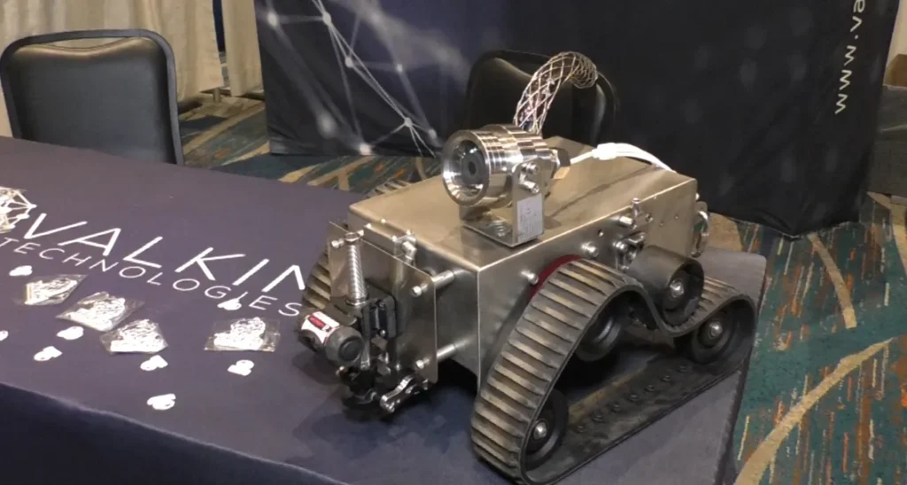 Robot de inspección industrial PneuBot