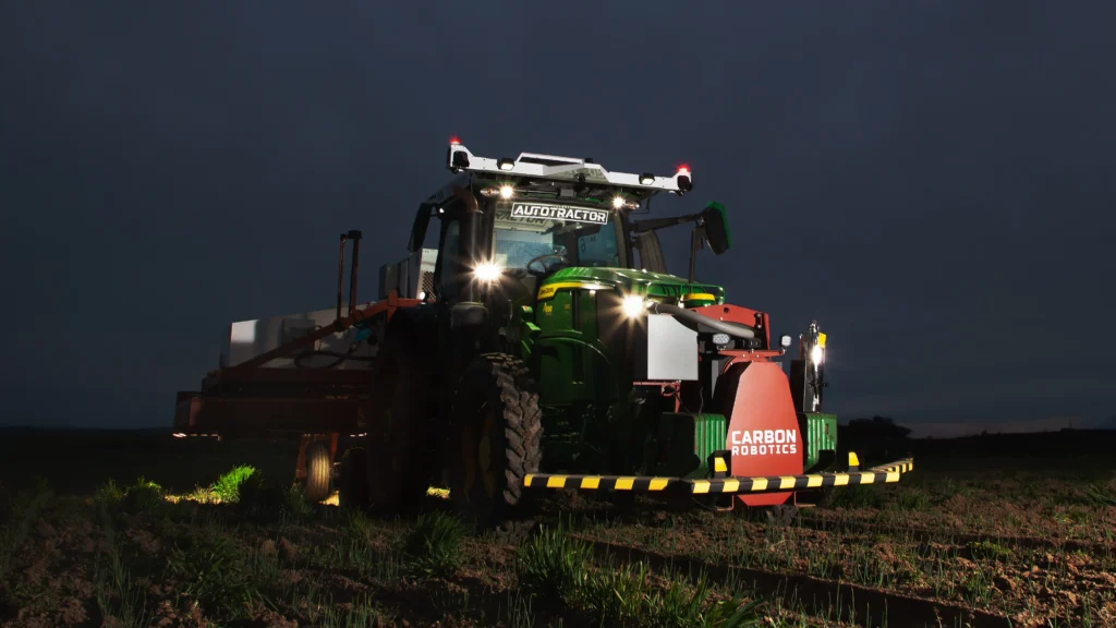 Agricultura autónoma con Carbon AutoTractor