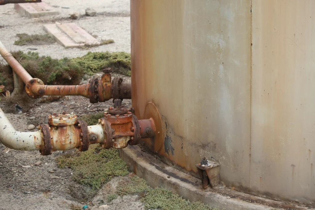 Tank bottom corrosion