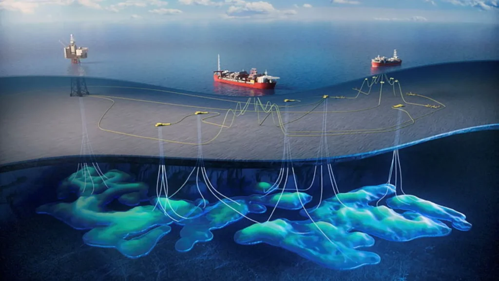 Esquema de infraestructura submarina de Ocean Installer