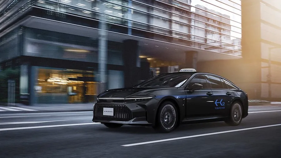 Toyota Crown de pila de combustible del proyecto TOKYO H2