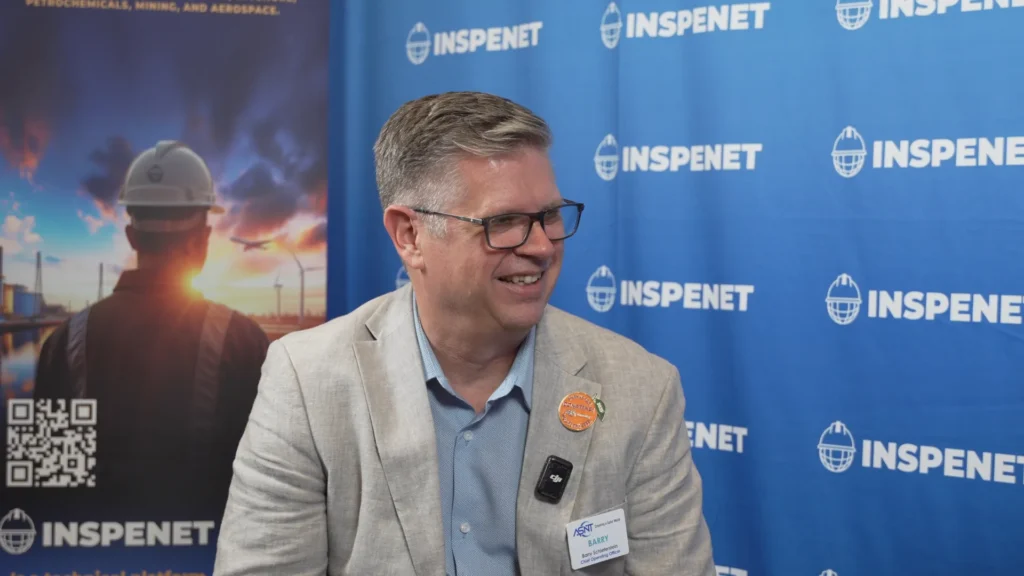 Barry Schieferstein, Chief Operating Officer de ASNT, durante una entrevista en el evento ASNT 2025.