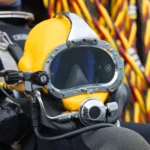 Casco de soldador submarino